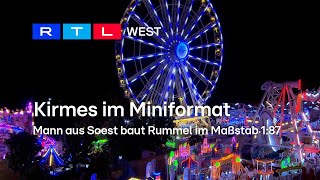 Kirmes im Miniformat: Mann aus Soest baut Rummel im Maßstab 1:87 | RTL WEST, 04.11.2024