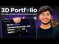 Build a 3D Portfolio Website with React & Three.js | Full Tutorial