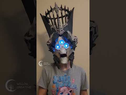 Creating a Mechanical Mask for the Savathûn Cosplay from Destiny 2