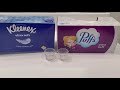 Comparison & Test of Kleenex and Puffs Tissues