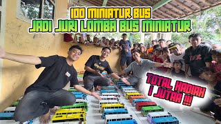 LOMBA MINIATUR BUS TOTAL HADIAH 1 JUTA !! JADI JURI SAMA @Kak_ulil \u0026 IHSAN BSB TEAM