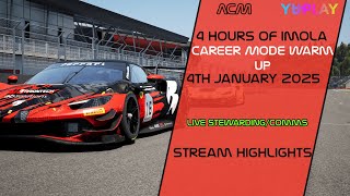 ACM Racing ACC 4 Hours Of Imola Stream Highlights