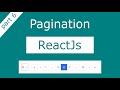 Displaying custom pagination using bootstrap, React pagination part 6