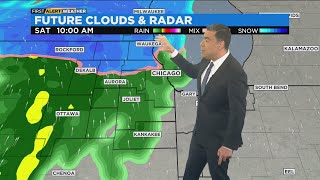 Chicago First Alert Weather: Rain and snow on Saturday