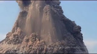 克拉卡托火山爆发：2018年海啸发生前两个月喷发，场面太壮观