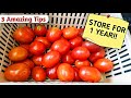 How To Store Tomato For Long Time | Store Tomatoes For Months | How to Store tomato in freeze