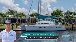 Guided Virtual Tour of “Dream Seeker” 2011 Lagoon 380 S2 - Owners Version Now Available Now