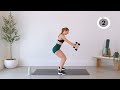 10 MIN KILLER HIIT Full Body Workout (Light Weights, Cardio At Home)