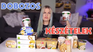 Dobozos készételek kóstolása #5 | 300 EZRES HÉT!