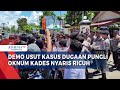 Demo Mahasiswa Desak Usut Kasus Pungli Oknum Kades di Kecamatan Pulubala Nyaris Ricuh