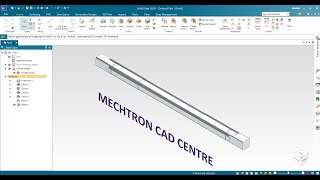 Solid Edge 2024 - Create 3D Part Using Extrude | Cut | Revolve | Revolve Cut Command in Solid Edge