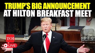 LIVE | Trump Addresses Bipartisan Congress At National Prayer Breakfast | Washington Hilton | Vance