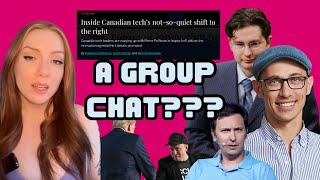 Canada's tech broligarchs have a GROUP CHAT?