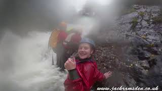 BLC Outdoor Sports Students Gorge Walking in Wales