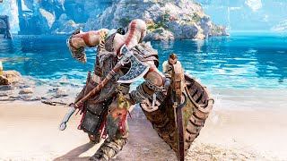 Atreus asks why Kratos can't get rid of Blades of Chaos - God of War Ragnarok