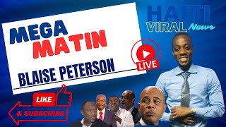 🔴 Mega Matin Live 06 Fevrier 2025 Sou Radio Mega avec Blaise Peterson