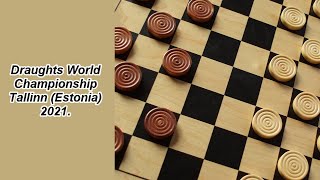 Boomstra Roel (NED) - Ivanov Artem (UKR). Draughts World Championship - 2021.