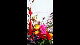 flower cella | floral arrangement for happy Chinese New Year |