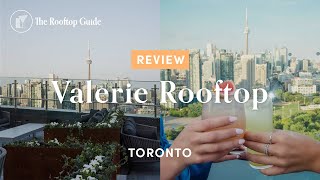 Valerie Rooftop Bar in Toronto - Review