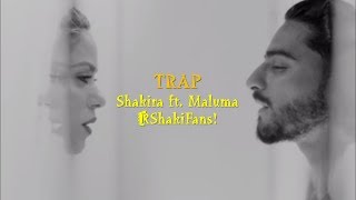 Shakira - Trap (Letra/Lyrics) ft. Maluma