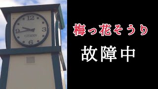 【現在は復活】佐布里公園 梅っ花そうり 「からくり時計塔」(故障中)