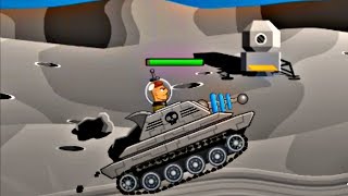 Hills of Steel Update - TESLA Tank On Moon Map | Gameplay Walkthrough | Android Gameplay HD