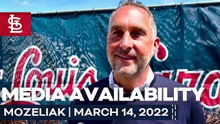 Spring Training 2022: Mozeliak on the First Full Squad | St. Louis Cardinals