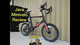 REVIEW TIMES | JAVA MINIVELO | Sepeda ringan bahan carbon