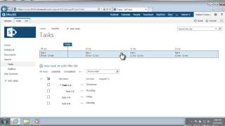 Introduction to SharePoint 2013 tasks