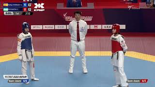 310 R32 W  57kg ESP PEREZ PARRADO A  UZB KAYUMOVA C