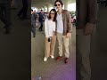 Sunny Leone seen with her husband at Mumbai airport