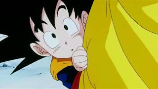 Goten conoce a  Goku