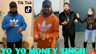 Yo Yo Honey Singh's All Tik Tok Funny and Comedy Video's [ALL] 🔥 🔥 Makhna 😉😘