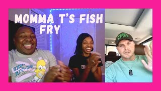 WHITE GUY GOES TO BLACK FISH FRY ! | Momma T’s Fish Fry! (REACTION!!!)