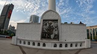 Morning walk in Downtown Kuala Lumpur..