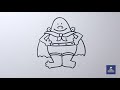 How to Draw Captain Underpants | Cartoon Drawings