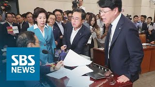 '선거제 개편안' 특위 통과에 한국당 반발…\