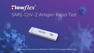 FlowFlex SARS-CoV-2 Antigen Rapid Test with Prefilled Extraction Buffer Tubes