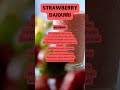 Strawberry daiquiri #strawberry #daiquiri #cocktail #cocktailrecipe #drink #shorts #shortsdrink