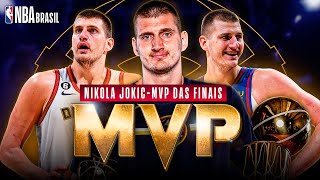 10 MINUTOS INCRÍVEIS de Nikola Jokic nas Finais da NBA - Melhores Momentos