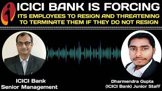 #Forceful termination In #icicibank. All the allegations are fake/false or Baseless.