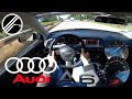 Audi A6 Avant 2.7 TDI V6 C6 4F 179 PS Top Speed Drive On German Autobahn With No Speed Limit POV