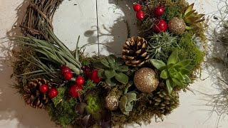 Succulent Holiday Wreath Mistakes You Might Be Making