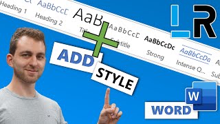 MS Word: Add style to quick styles gallery - 1 MINUTE