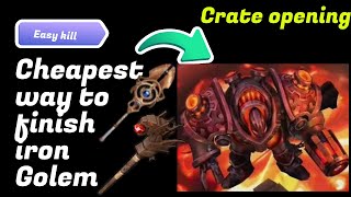 Cheapest way to finish Sanctum of Odin / frostborn forge door / how to finish iron Golem