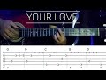 Alamid - Your Love (Guitar Fingerstyle With Chords and Tabs)