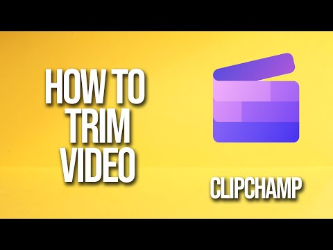 How to trim a Clipchamp video Tutorial