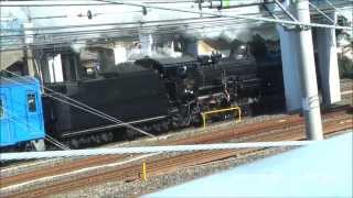 みちのくＳＬギャラクシー・Ｄ５１(日暮里駅付近) 2014/3/8