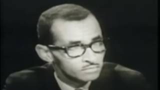 OPEN MIND ROUNDTABLE, MALCOLM X, JAMES FARMER, WYATT T WALKER, ALAN MORRISON WED JUNE 1963.