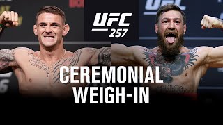 UFC 257: Weigh-in